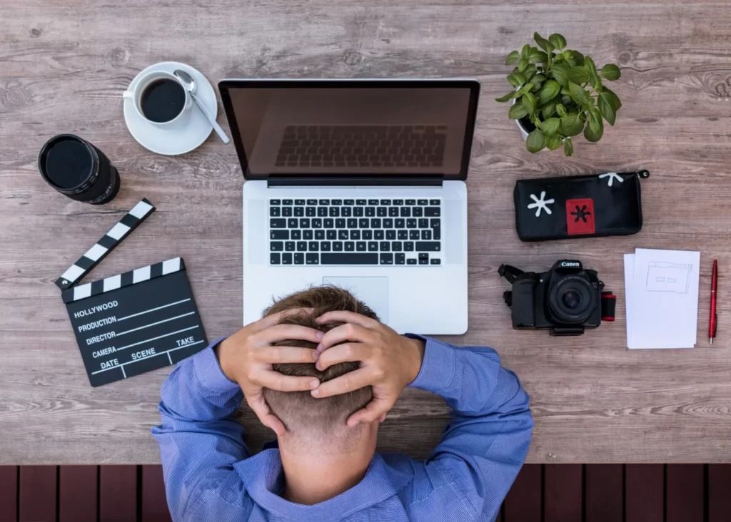 clearmodellen stressad youtuber